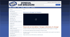 Desktop Screenshot of donegalcarbreakers.com